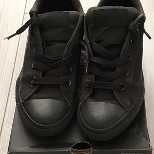 All black converse